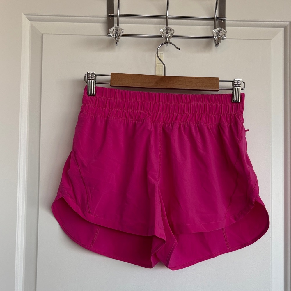 lululemon athletica Bright Pink Athletic Shorts